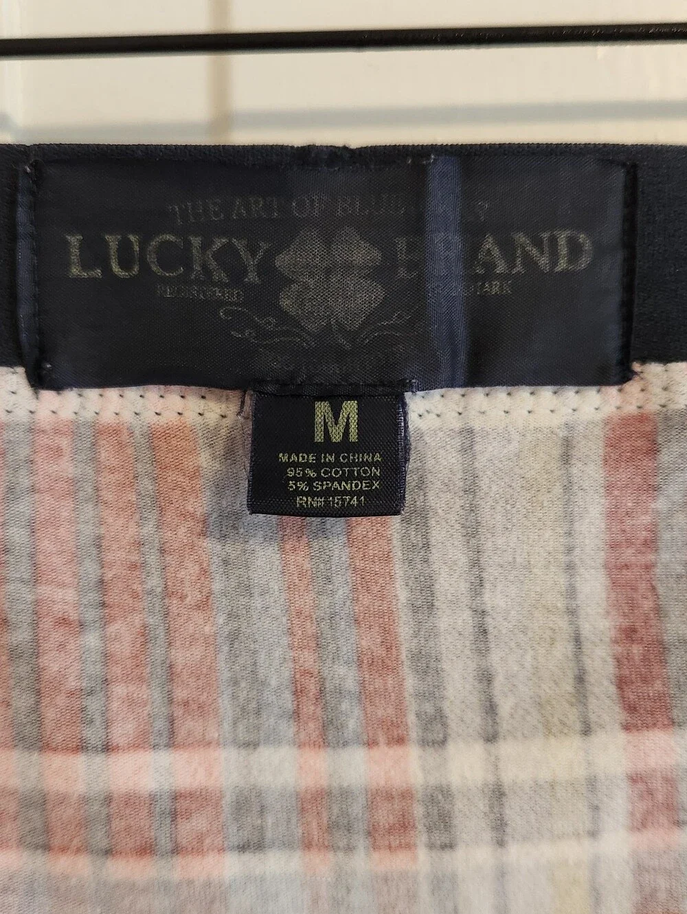 💪Lucky Brand💪 Multicolor Plaid Boxer Brief